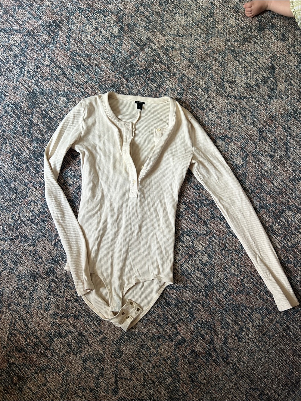 J Crew bodysuit very cozy!